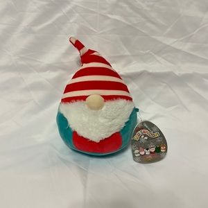 5” Norma Gnome Squishmallow NWT Christmas Gnome